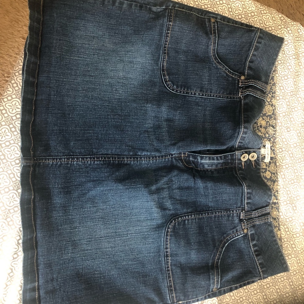 Jean skirt